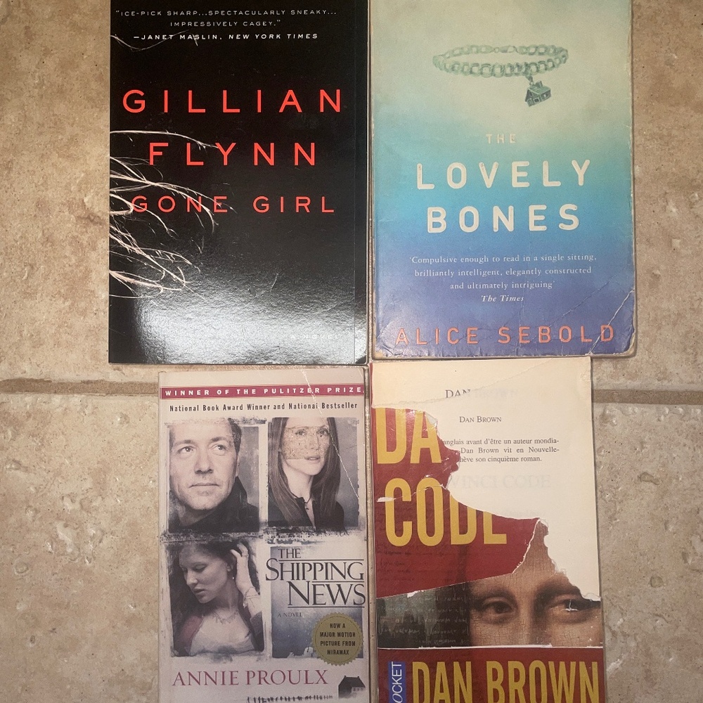 4-pack of novels
